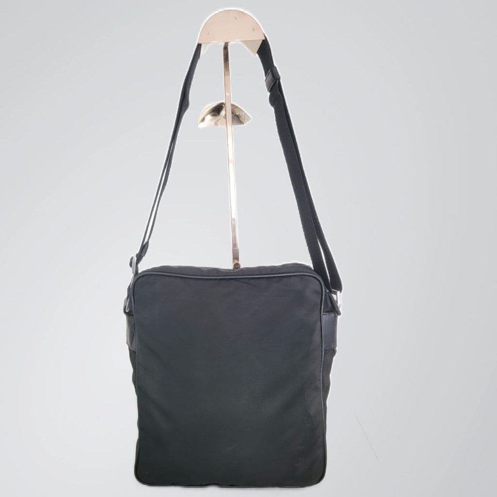 PRADA Front Pocket Crossbody Messenger Bag Tessuto Medium - Picture 2 of 8